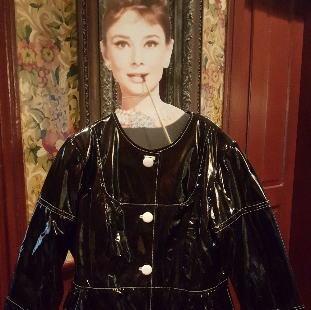 Patent Leather Blazer